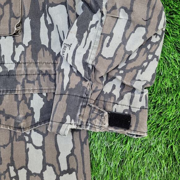 Vintage 90s Treebark Hunting Jacket Medium 24x30 Game-Pouch - Picture 16 of 16